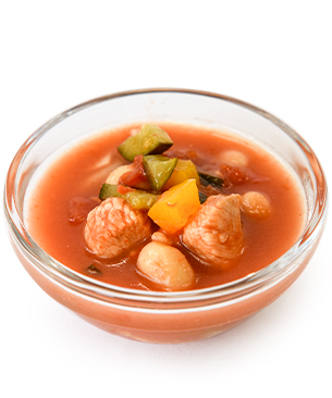 POCHI【季節限定品】甘酒入りトマトと鶏肉の冷製スープ ◆クール便(冷凍)◆
