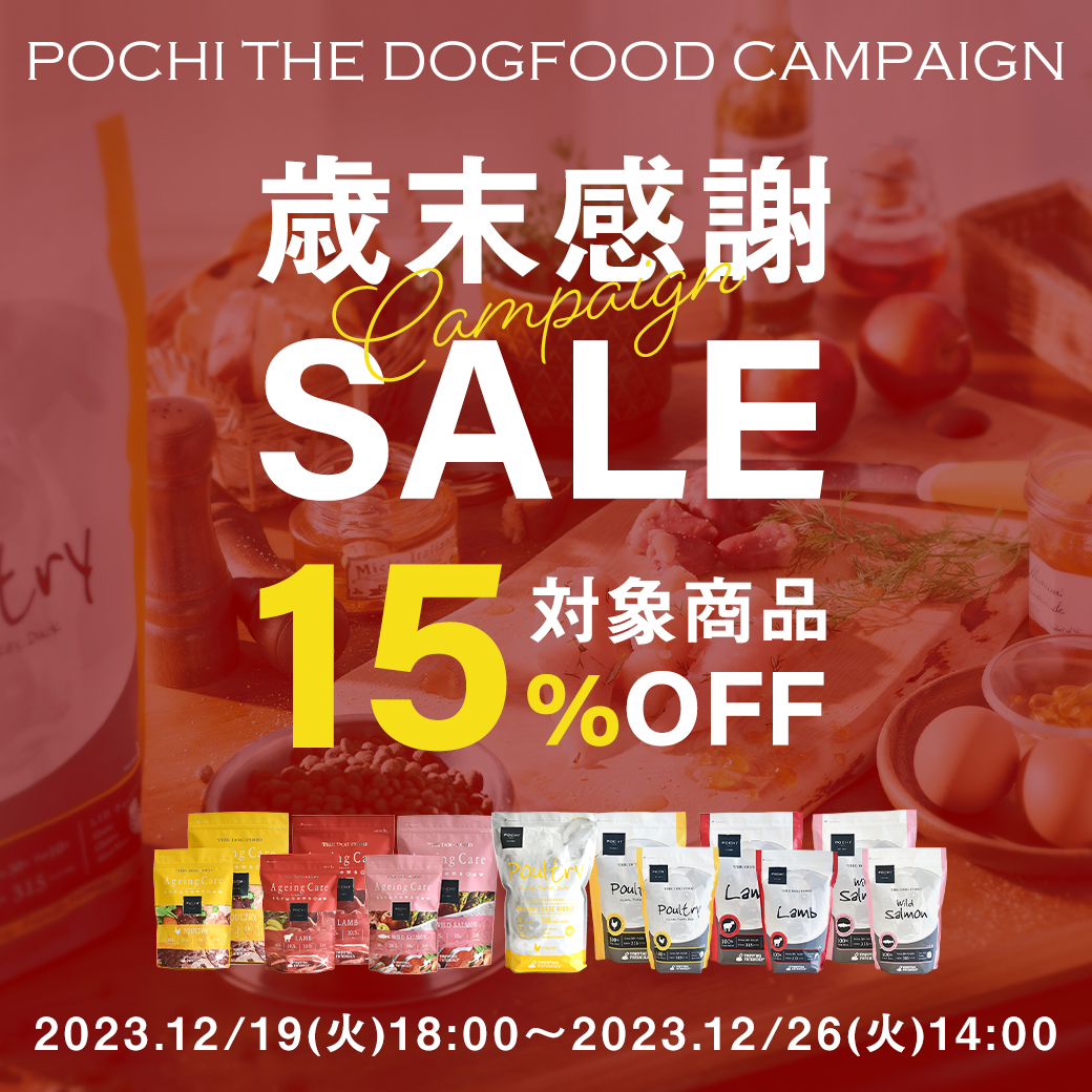 POCHI THE DOGFOOD（ザ・ドッグフード）のキャンペーン