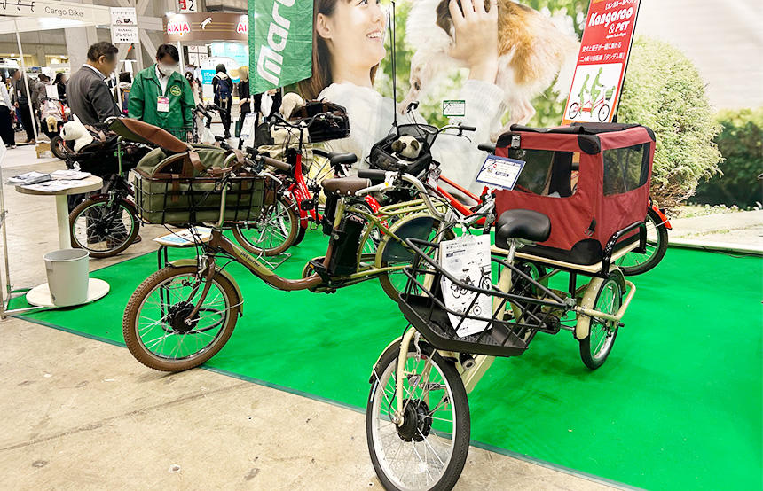 我が家の18㎏の中型犬も載せられる自転車