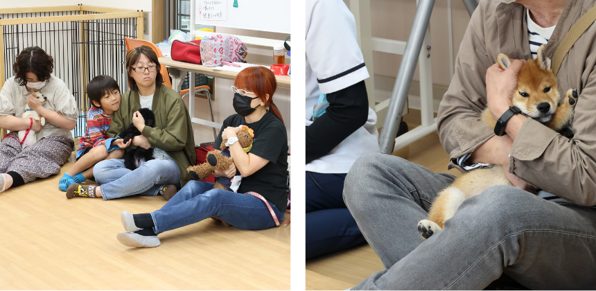 タイトハグをしながらの自己紹介タイム