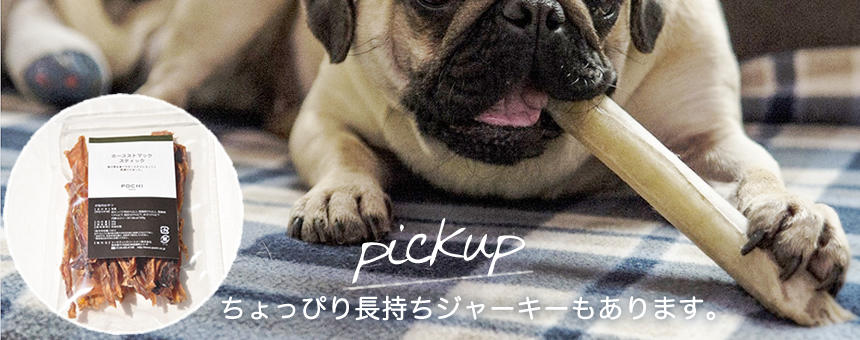 犬のストレス解消にピッタリの噛み応えオヤツ。POCHI ホースストマックスティック