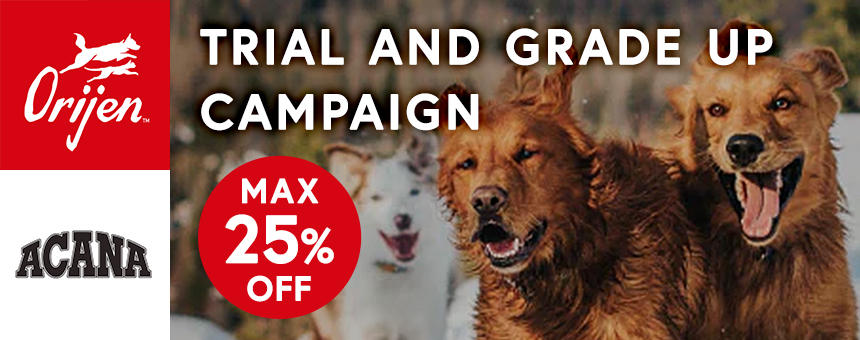 《2026年1月7日(水)13:59まで延長》最大25%オフ！アカナ・オリジントライアル＆グレードアップキャンペーン開催！
