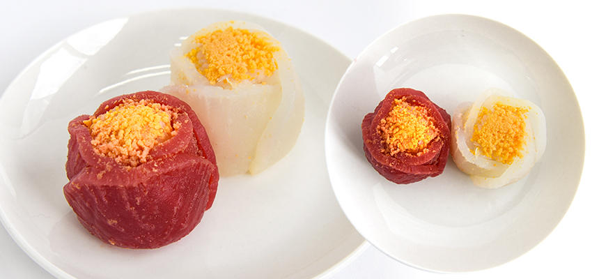 POCHI【季節限定品】紅白椿の手まり寿司◆クール便(冷凍)◆